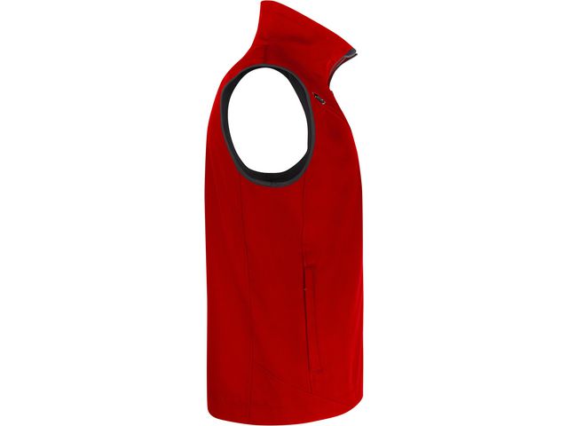 Softshellväst TEXSTAR FV79 röd 5XL