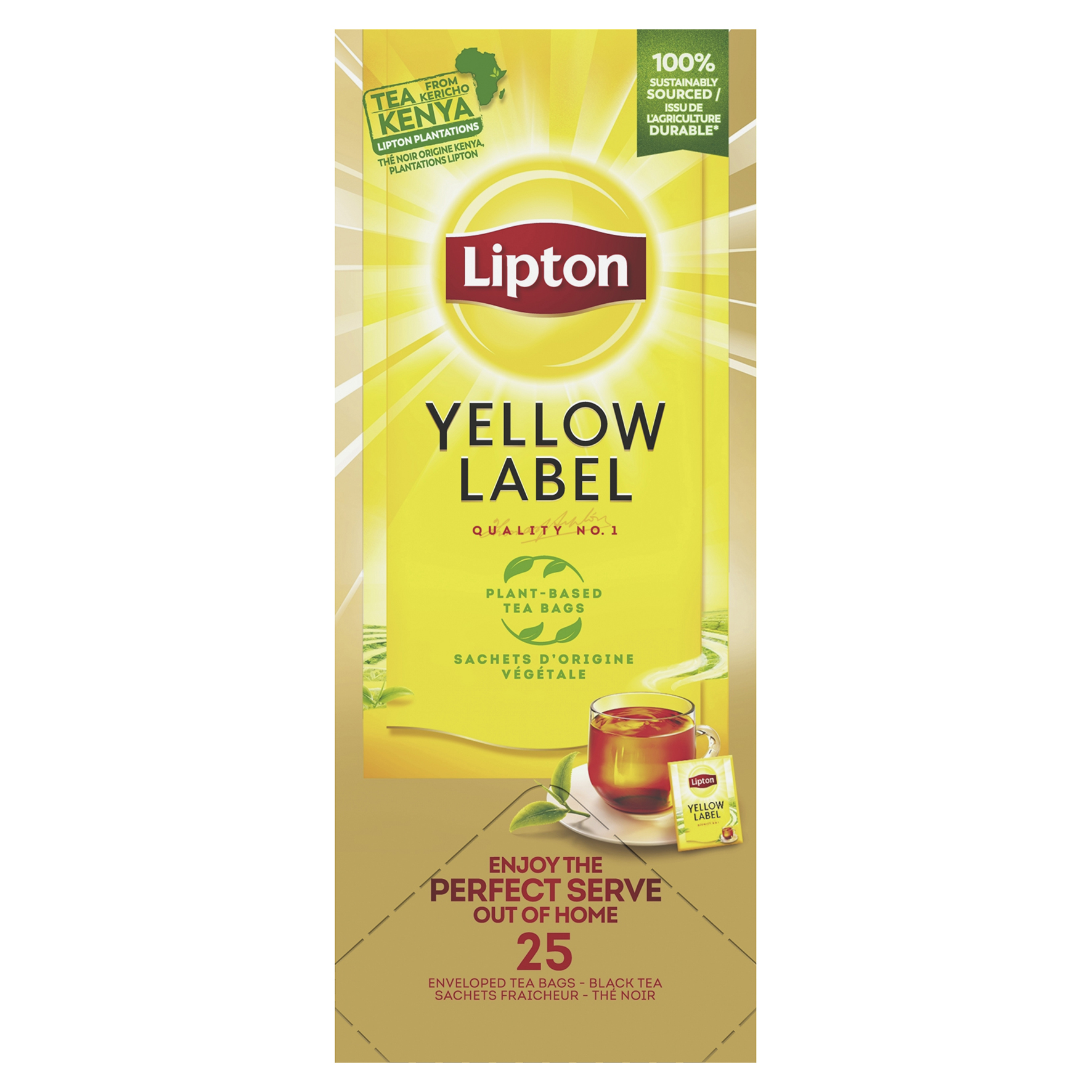 Te Yellow Label 25-pack