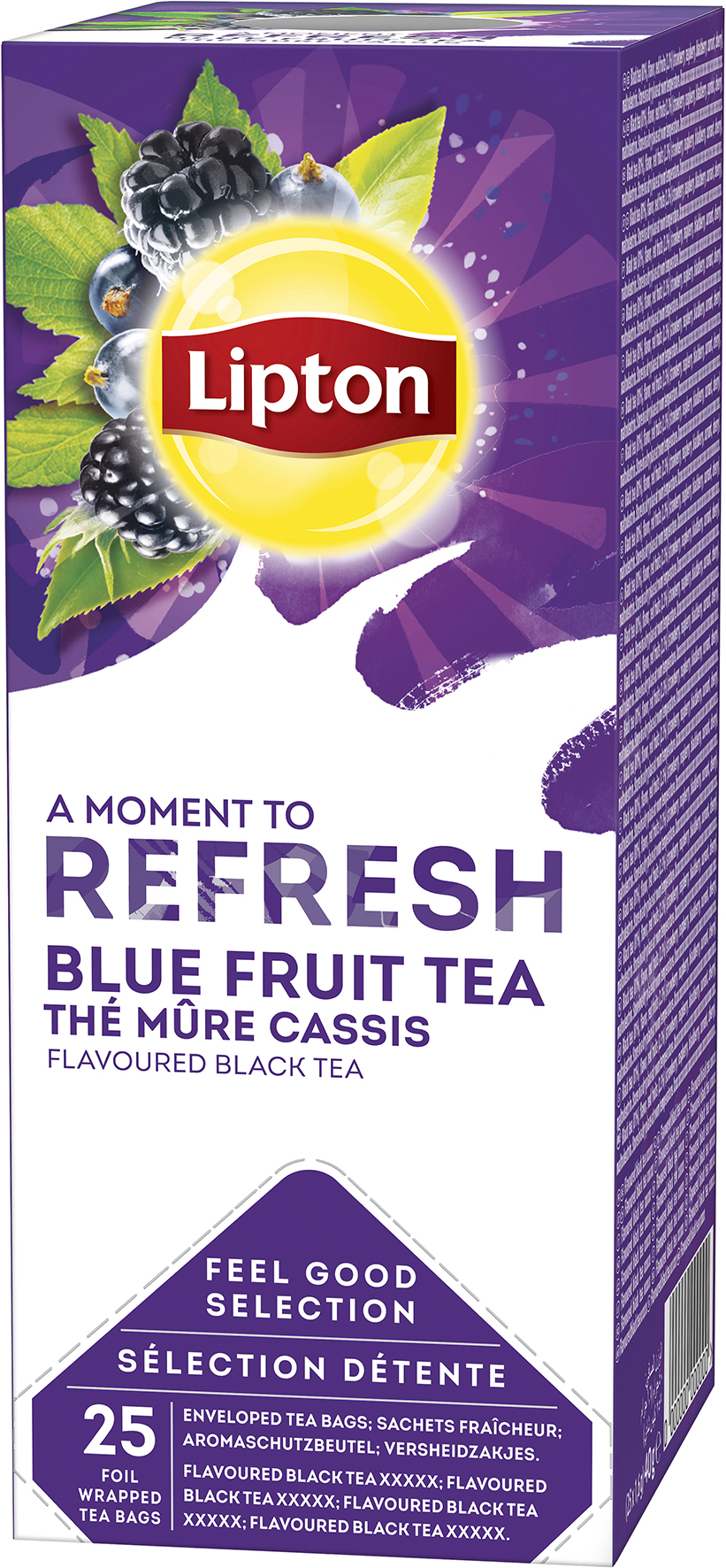 Te Liptons Blue Fruit 25/fp