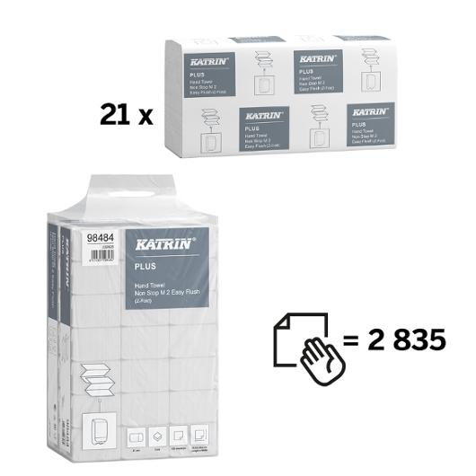 Handduk Katrin Plus Easy Flush 2835 ark