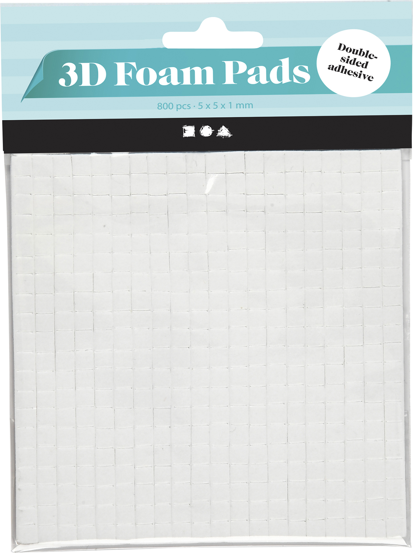 F&auml;stkuddar 3D 5x5mm 800/fp