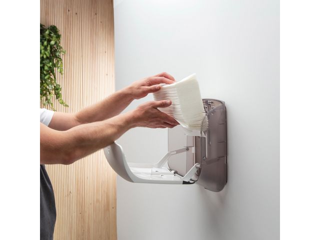 Handduksdispenser S Svart