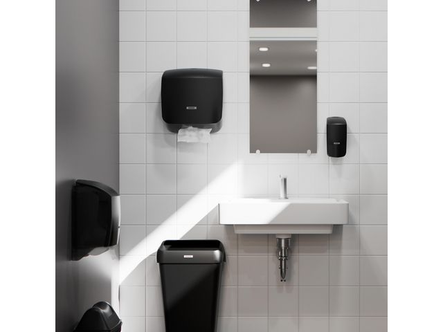 Handduksdispenser S Svart