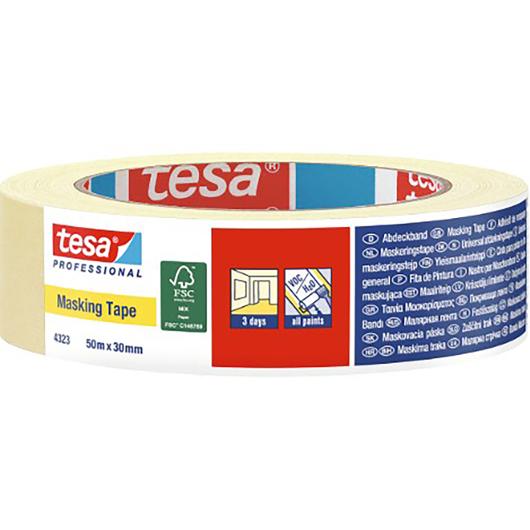 Maskeringstejp Tesa 4323 50 m x 19 mm - 8