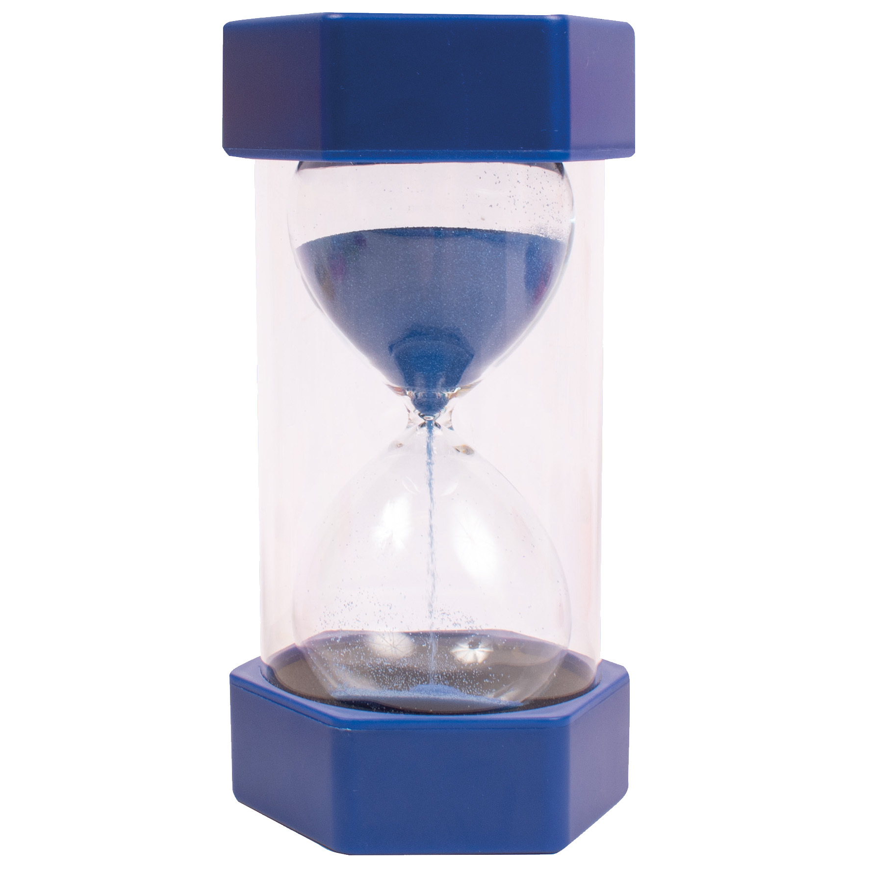 Stort timglas 5 min, mörkblå