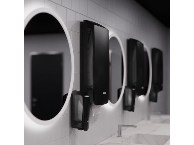 Handduksdispenser XL Svart