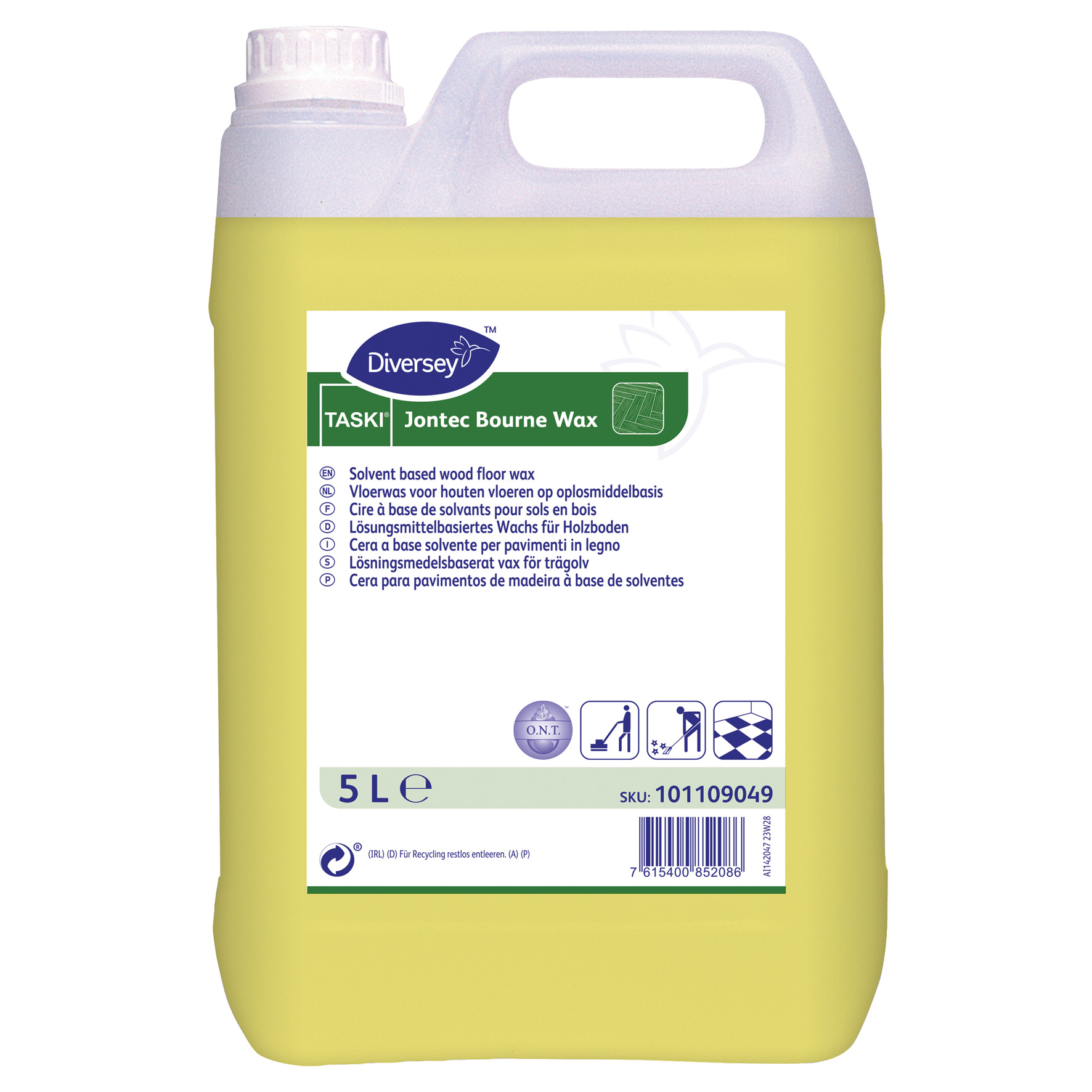 Golvvax Jontec Bourne Wax 2x5L