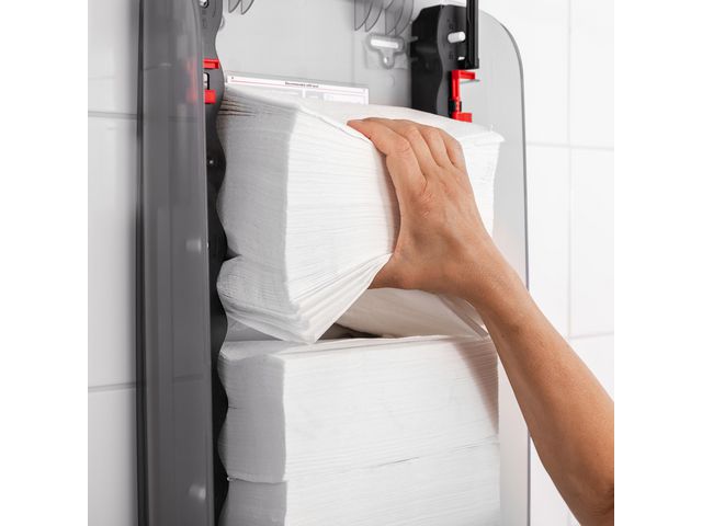 Handduksdispenser XL Vit