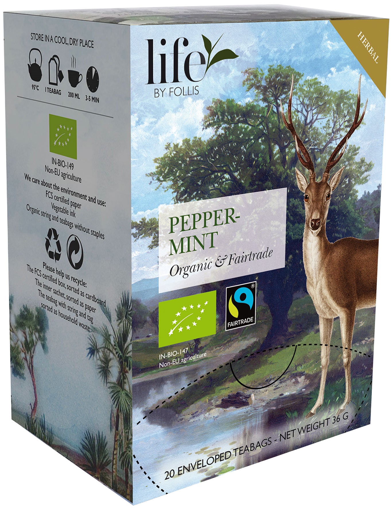 Te Pepparmint 20 st/fp