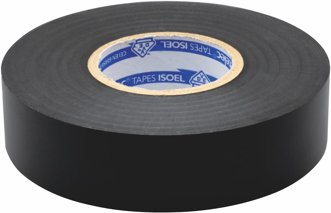 Eltejp 6kV 19mmx25m svart