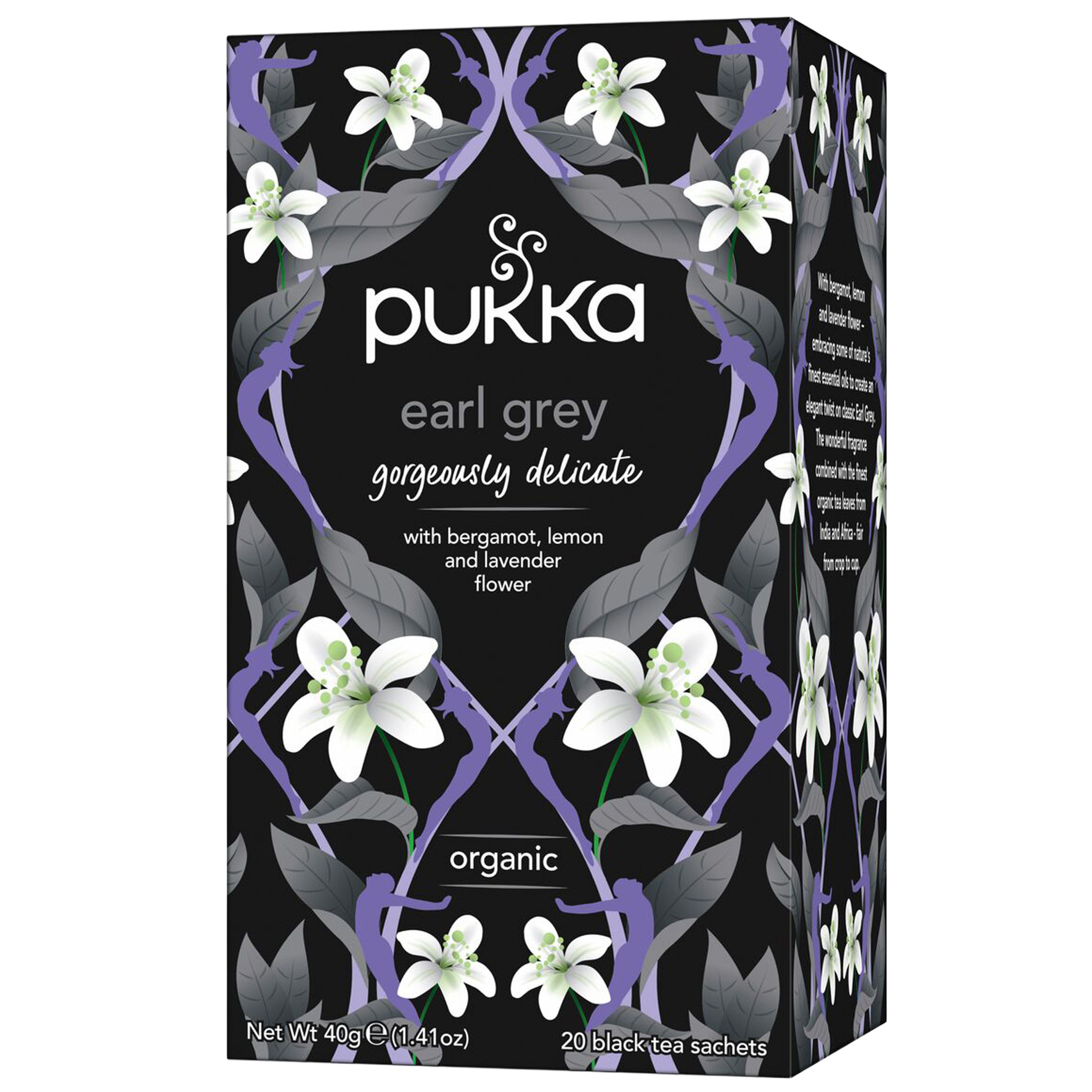Te Pukka svart go earl eko 20p