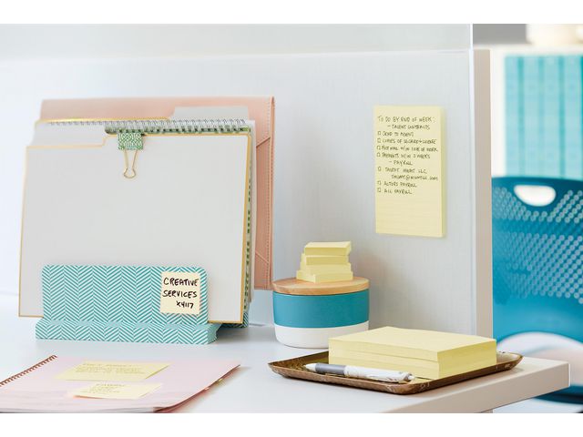 Notes POST-IT SS 76x76mm gul