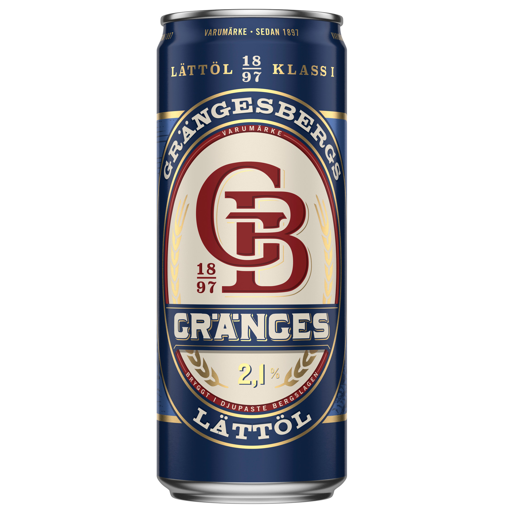 Lättöl Grängesberg 33cl ink p