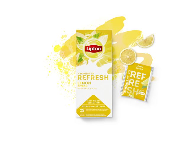 Te Lipton Refresh Lemon 25 st/