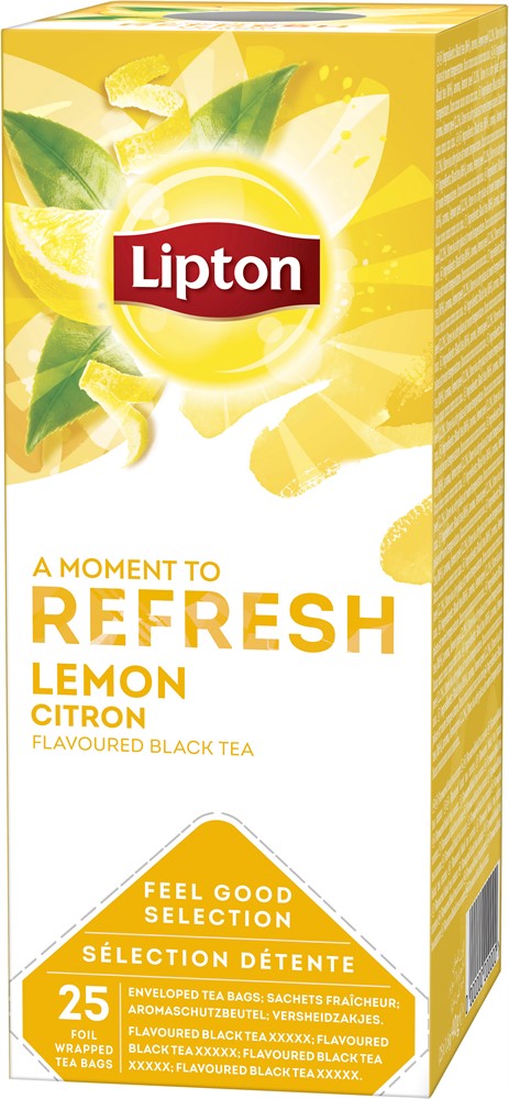 Te Lipton Refresh Lemon 25 st/