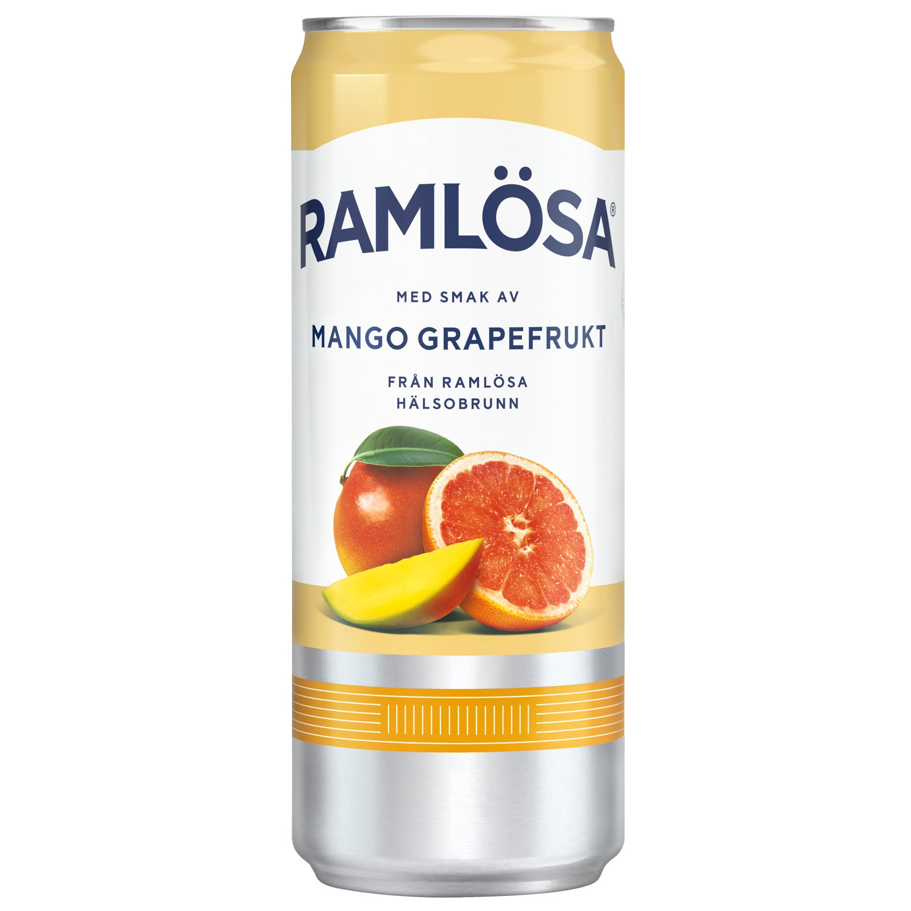 Kolsyrat vatten Ramlösa Mango Grapefrukt 33 cl inkl. pant