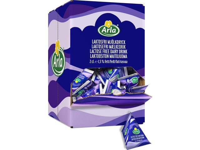 Kaffemjölk Arla Mellanmjölk 1,5% Laktosfri 2 cl 100 st/krt