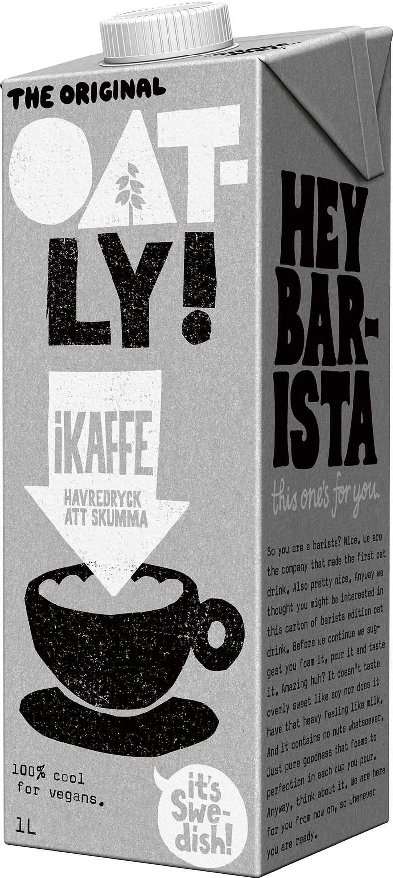 Havredryck Oatly ikaffe 1l