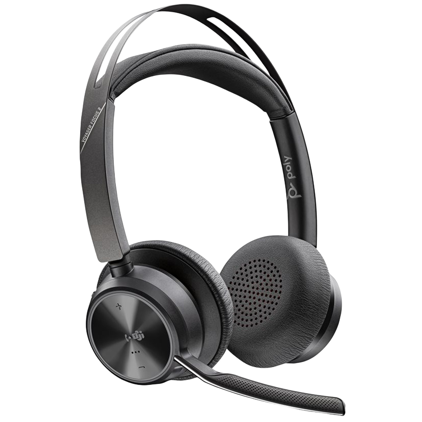 Headset Poly Voyager Focus 2 Teams USB-C-C + USB-C/A Adapter