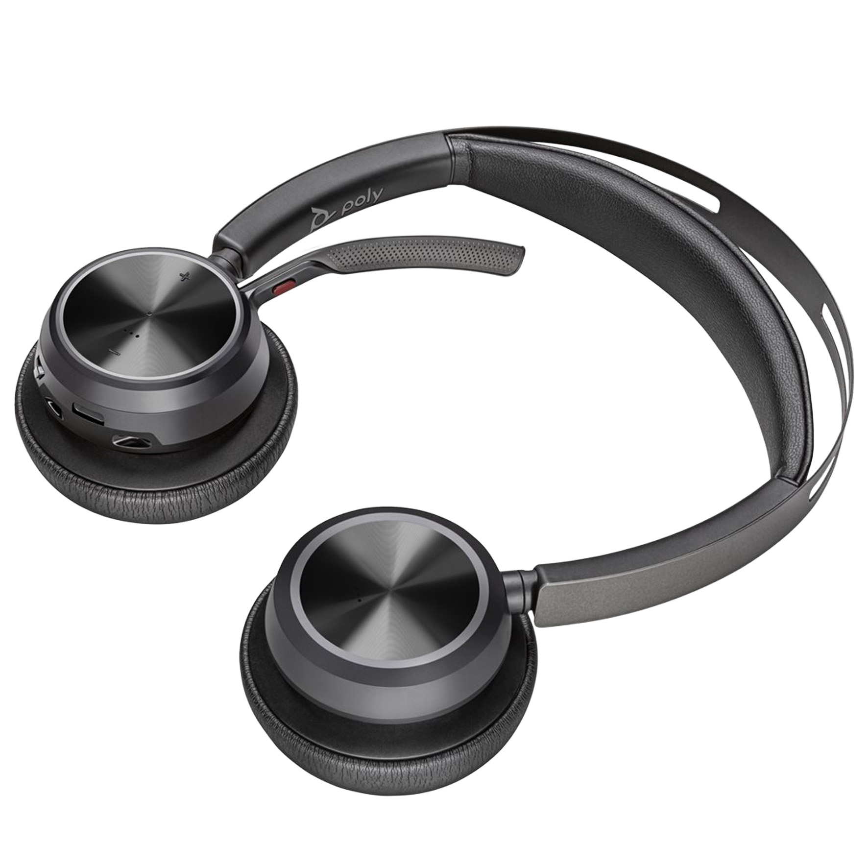 Headset Poly Voyager Focus 2 USB-C-C + USB-C/A Adapter