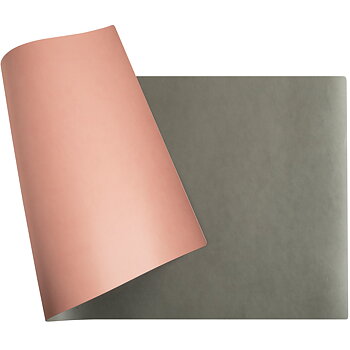 Underlägg PU 40x80 nude/grey
