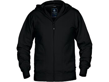 Hoodie zip TEXSTAR HC03 svart XS