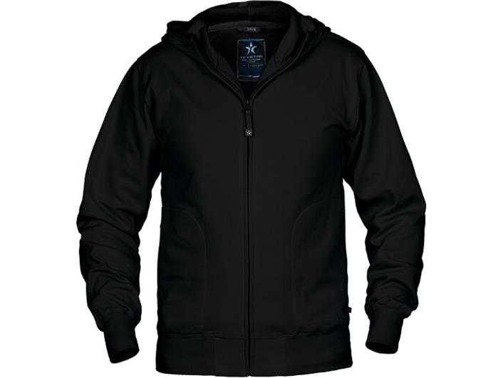 Hoodie zip TEXSTAR HC03 svart - 5