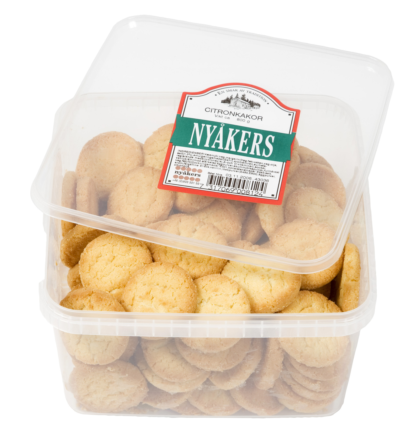 Kakor Citron 800g