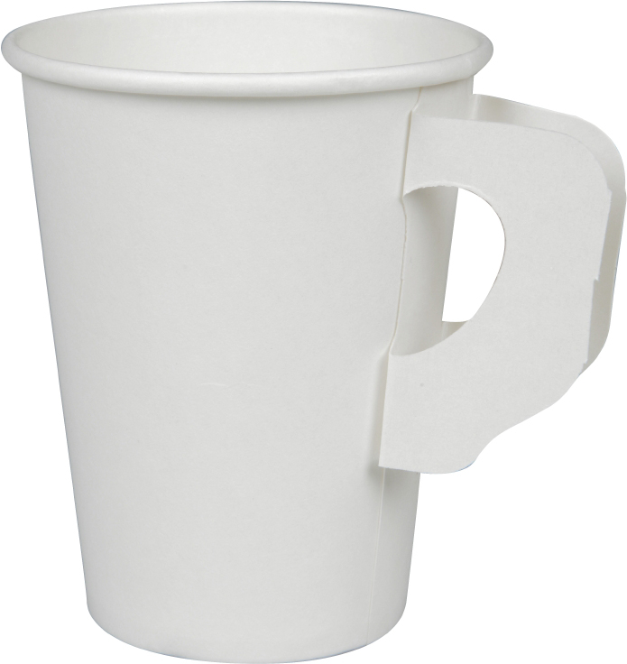 Pappersmugg öra vit 25 cl 50-pack