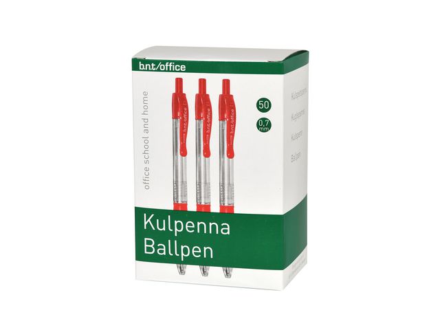 Kulpenna OFFICE 0,7mm r&ouml;d