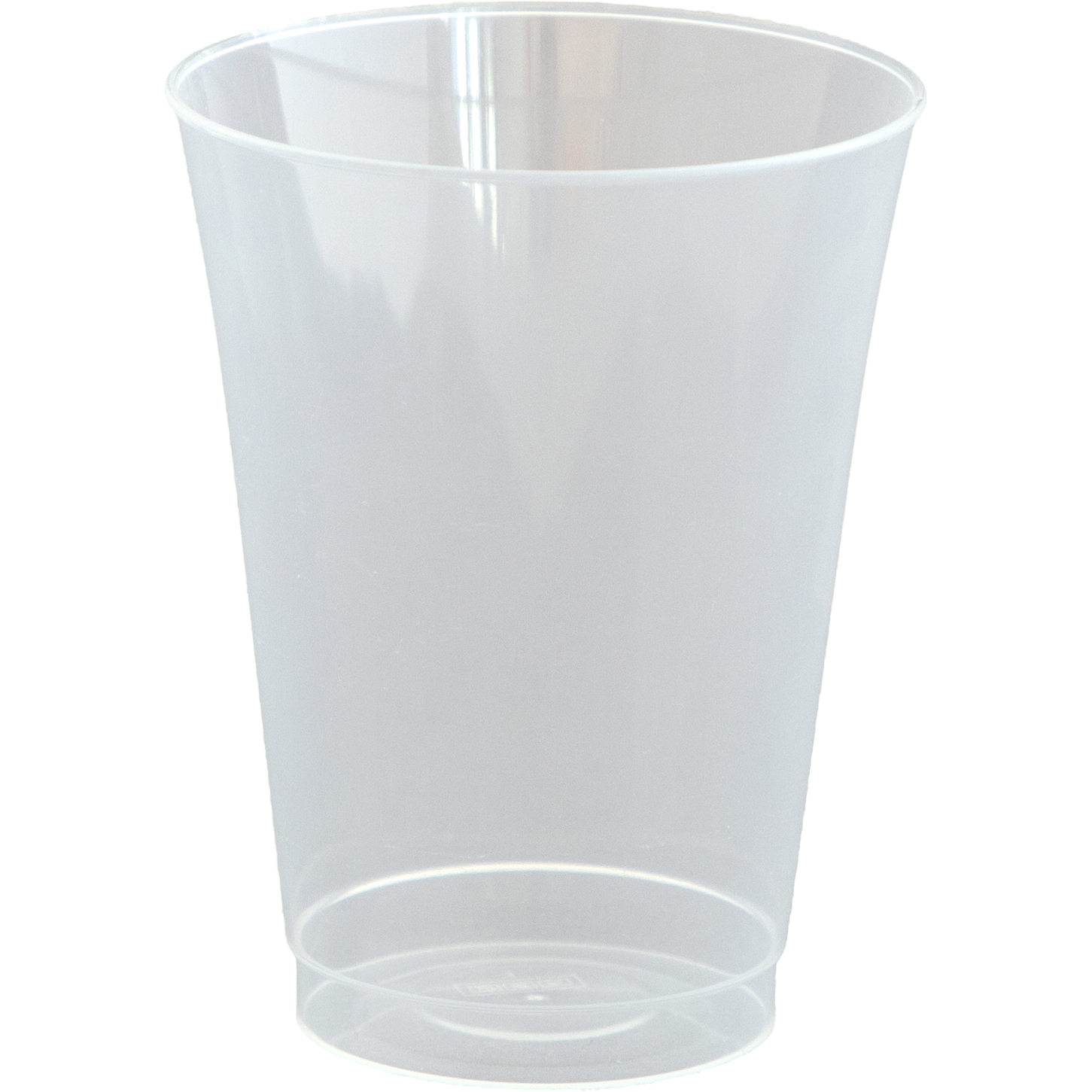Plastglas flergångs klar 20 cl 50-pack