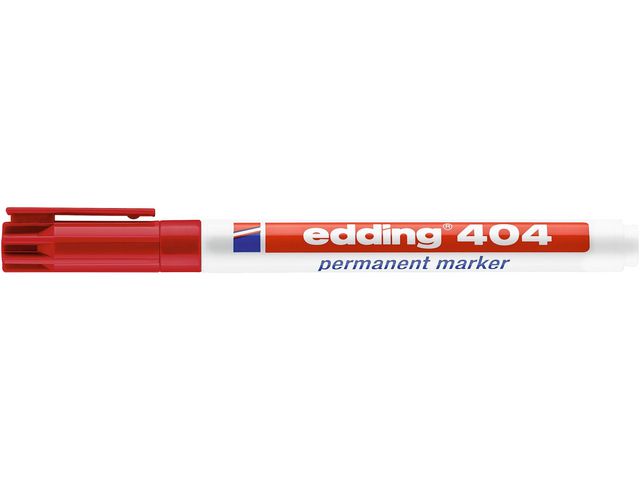 Märkpenna EDDING 404 röd