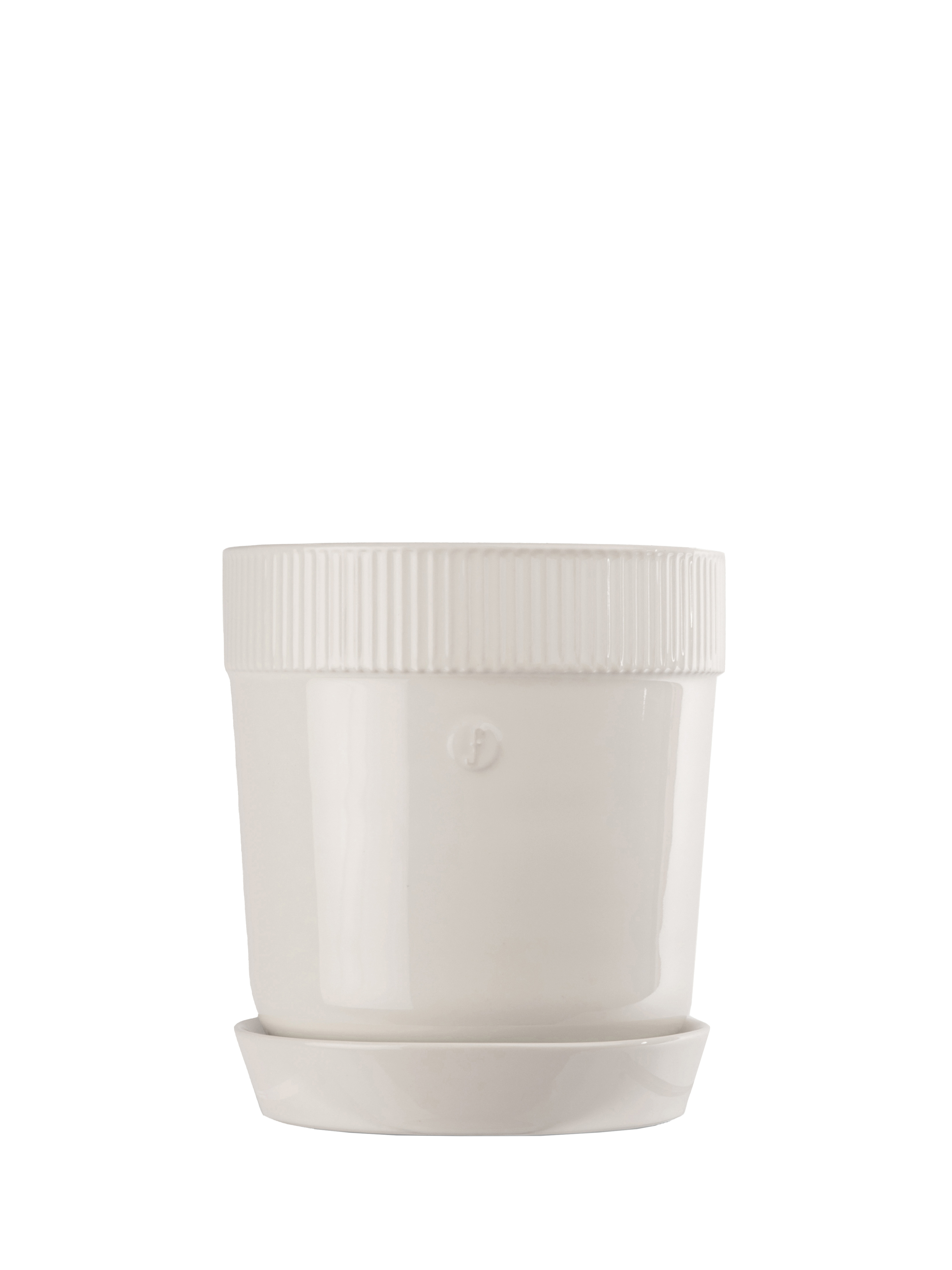 Kruka Elise medium Vit