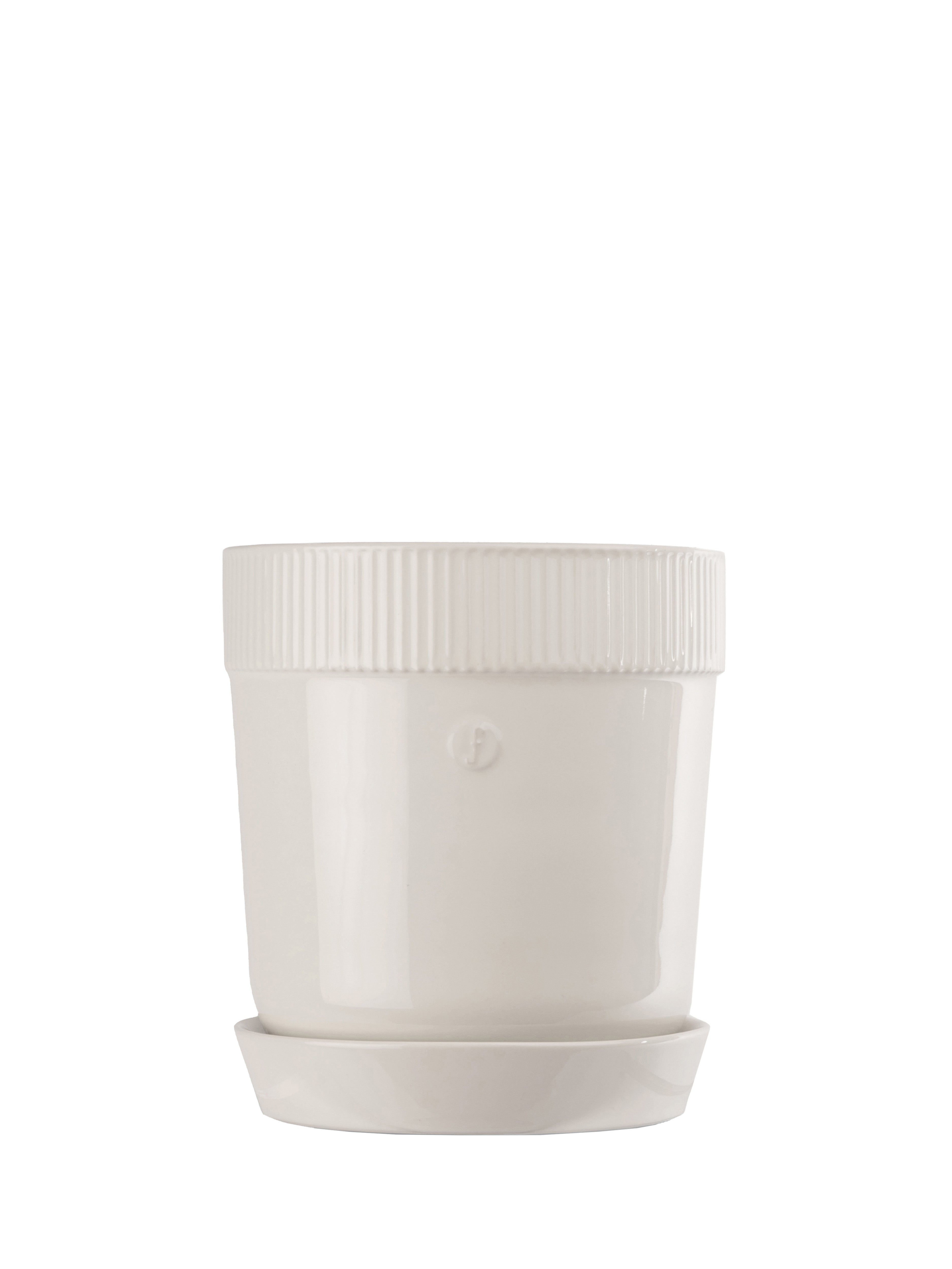 Kruka Elise medium Vit