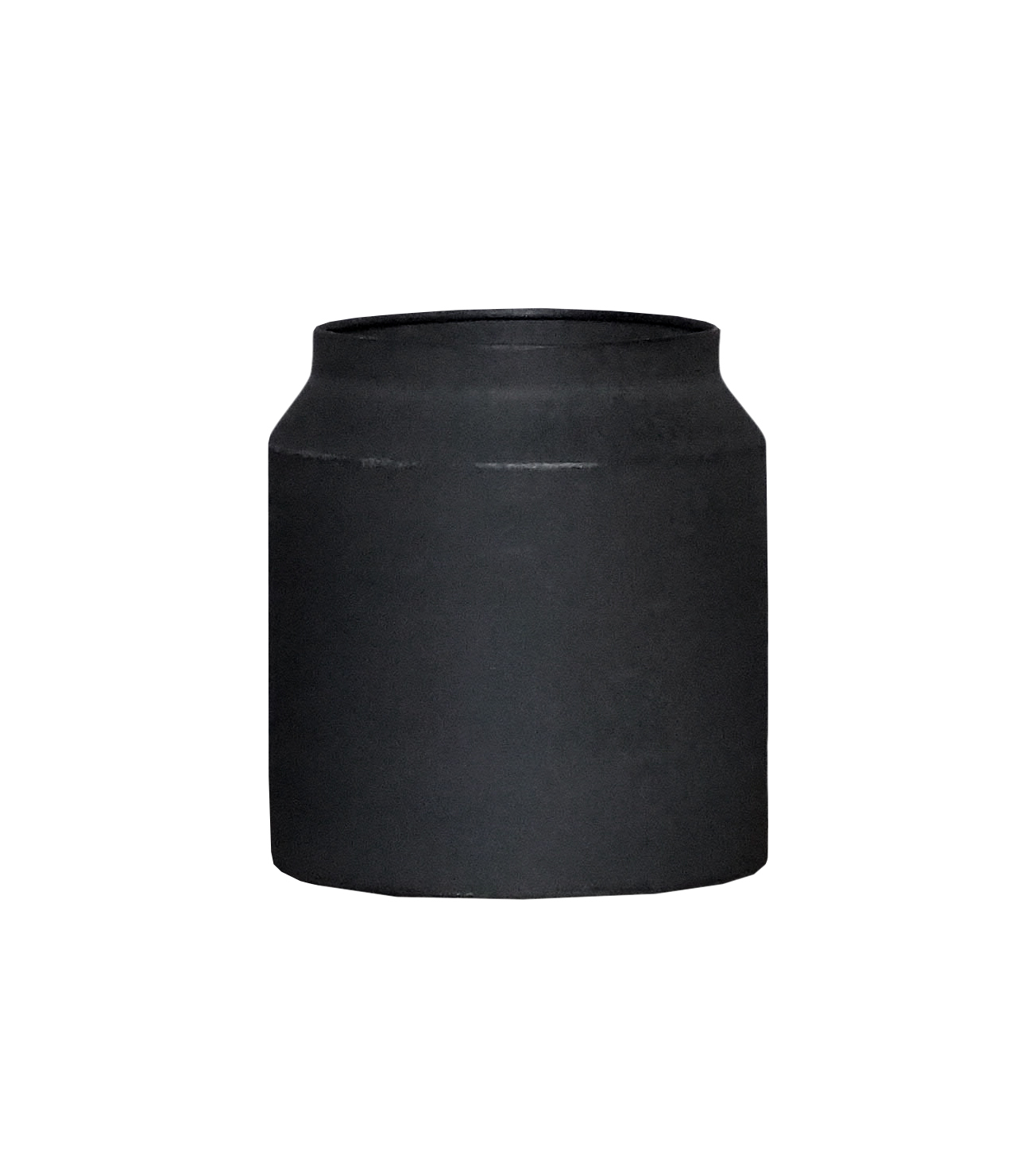 Kruka Milkman Ø 19 cm H 21 cm svart