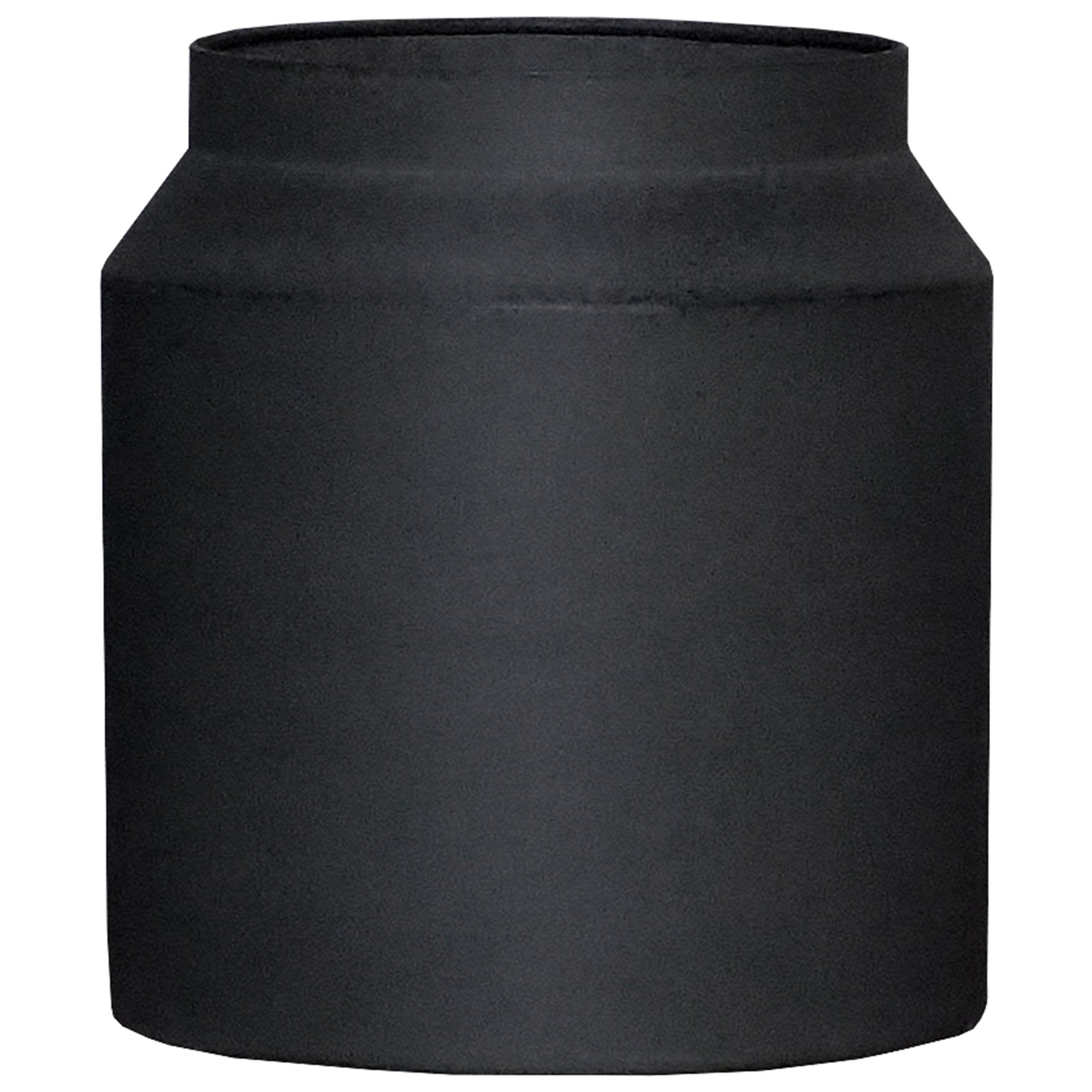 Kruka Milkman Ø 25 cm H 27 cm svart