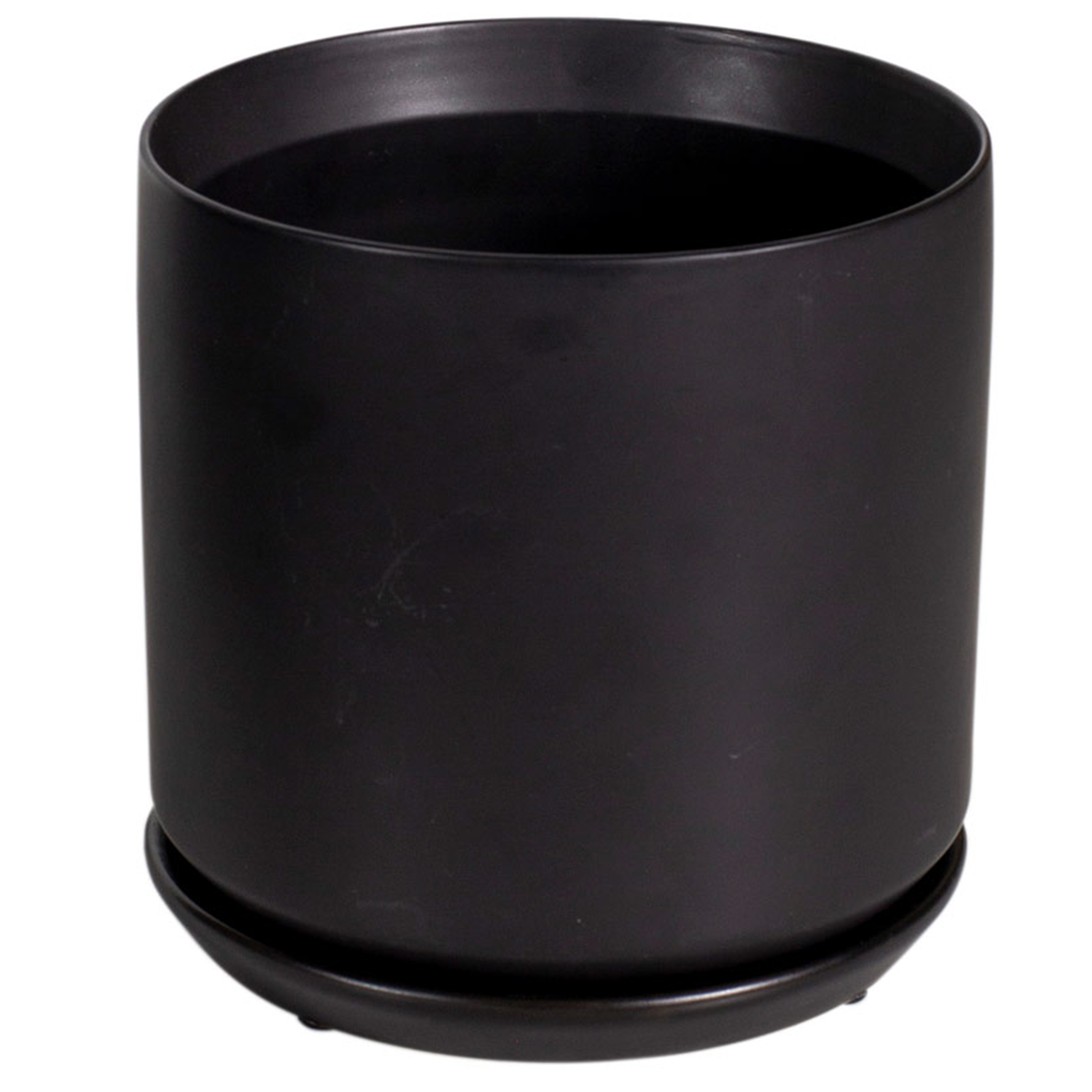 Kruka Palermo 18 cm 4 liter Svart