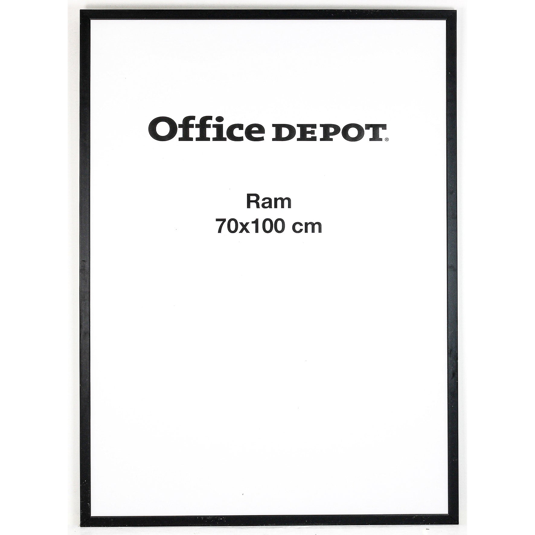 Ram 70 x 100 cm Svart