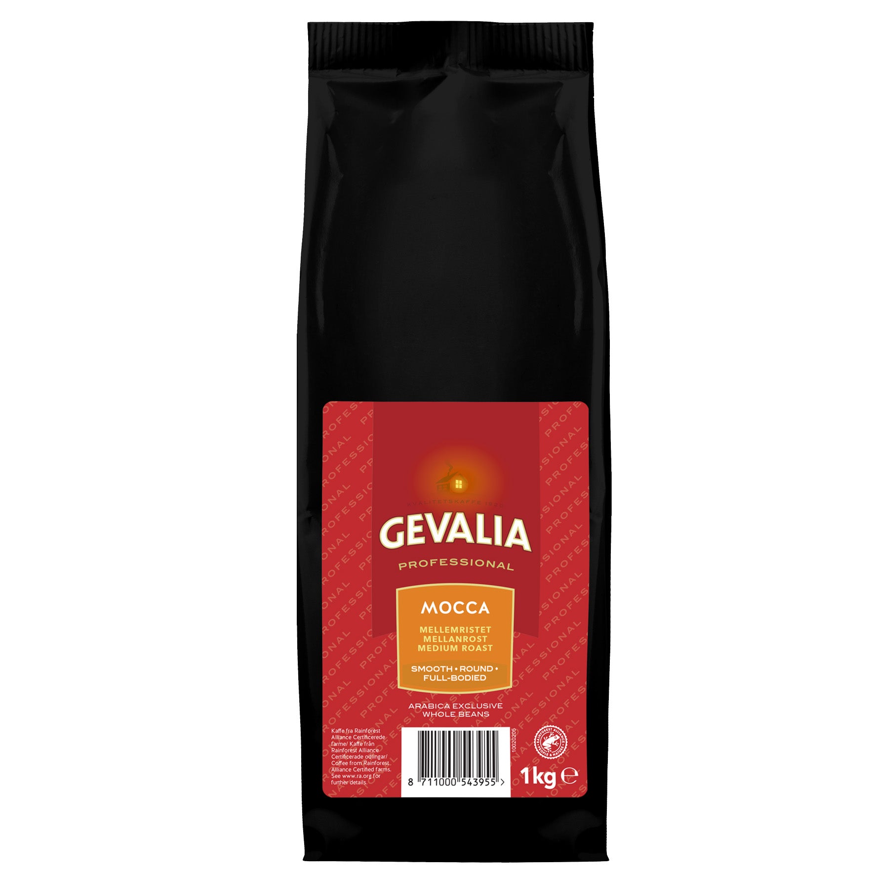 Hela kaffebönor Mellanrost 1 kg