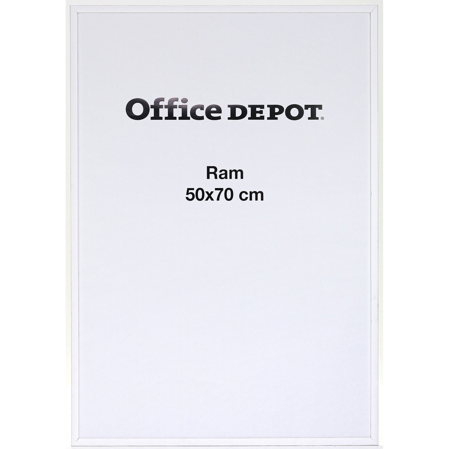 Ram 50 x 70 cm Vit