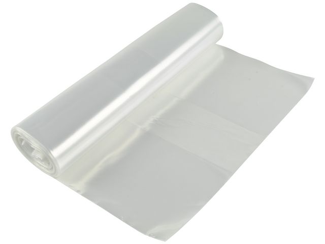 Plastsäck LD 125L 50my transp 25/rl