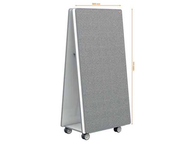 Mobile Whiteboard MoveMeet system grå