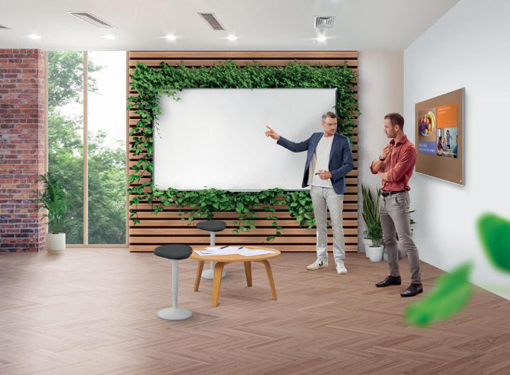 Whiteboard Premium Plus Emalj 1800 x 1200 mm