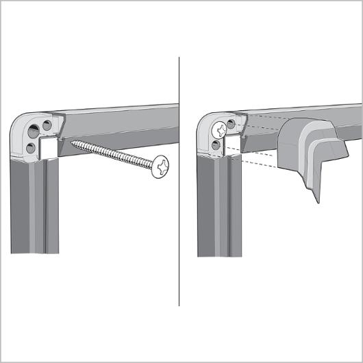 Whiteboard Premium Plus Emalj 1800 x 1200 mm