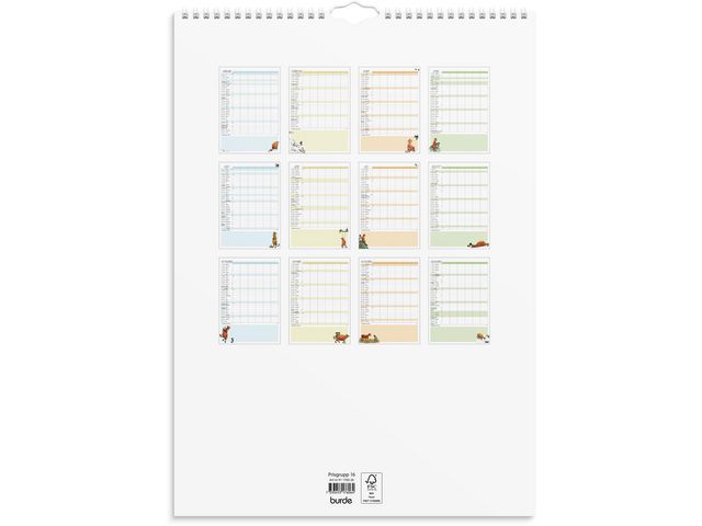 Familjekalender Mamma Mu 2026