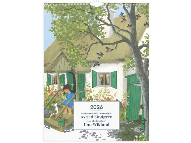 Väggkalender Ilon Wikland 2026