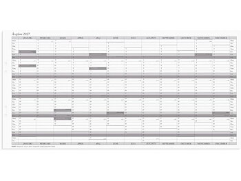 Väggkalender Årsplan 2027 5/fp
