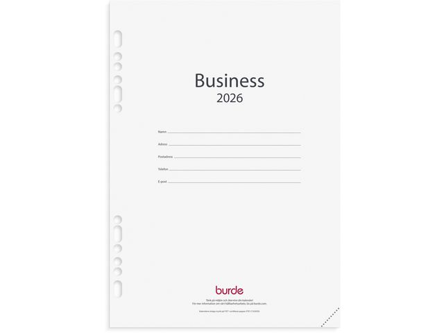 Business kalendersats 2026