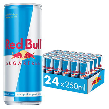 Energidr. Redbull sugarfree 25