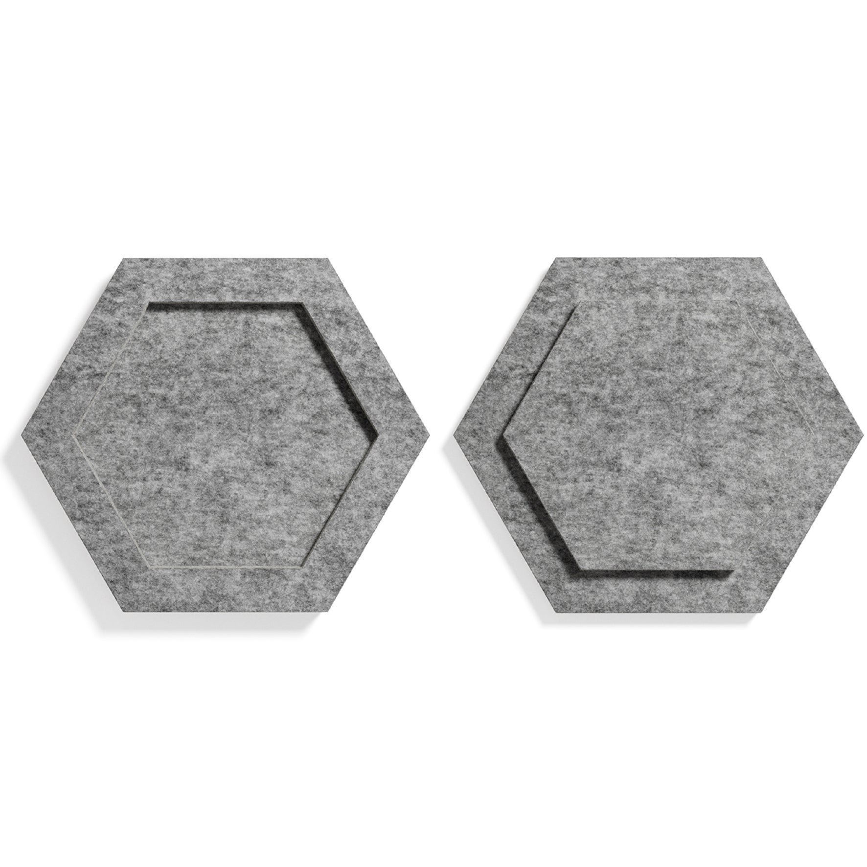 Ljudabsorbent Edge 2-pack grått
